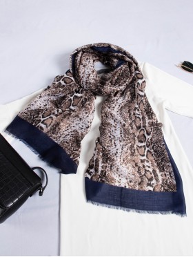 Fashion Snake Skin Print Fashion Scarf